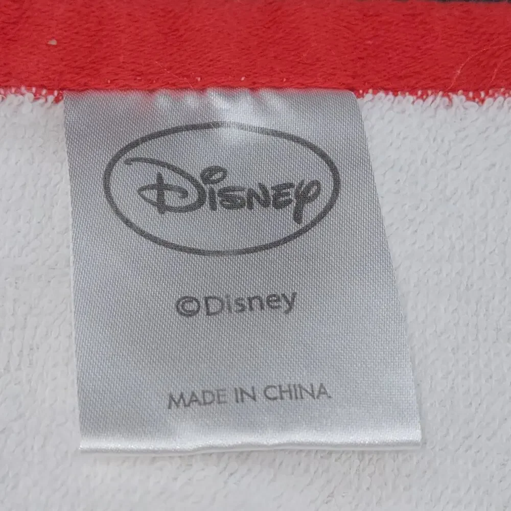 12 Disney Mickey Mouse Wash Clothes Red White Black Salmon